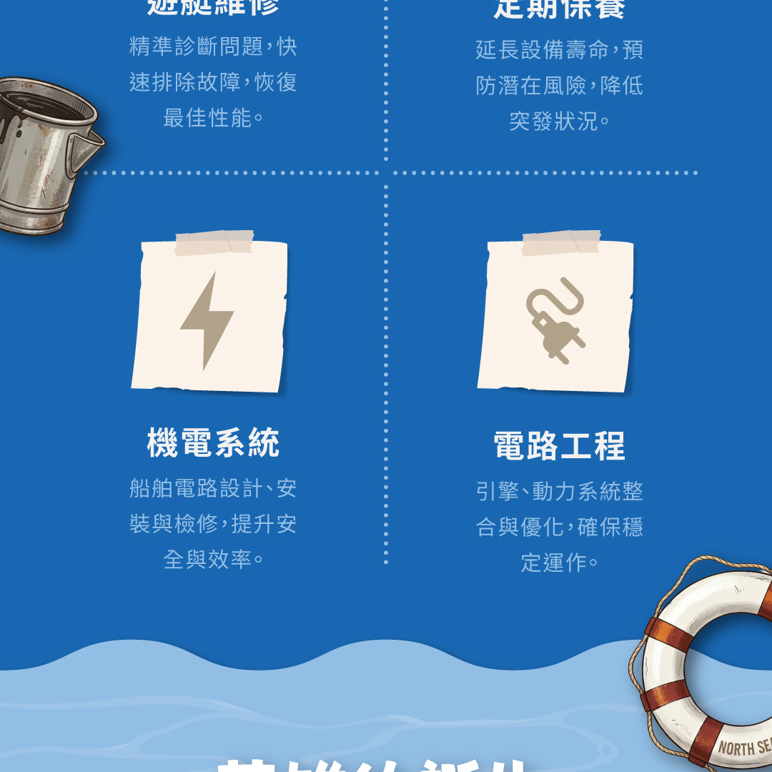 北海小英雄：專業電路工程與自動化設備安裝