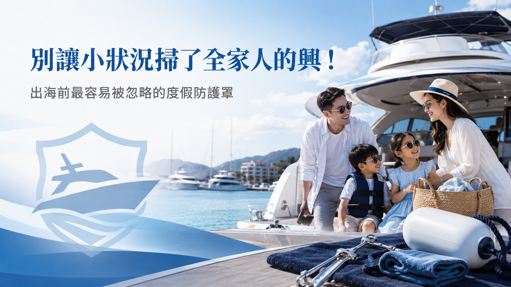 開船出海的幸福度假時光